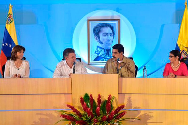 Santos y Maduro