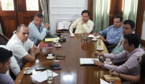 William Villamizar y su homólogo José Vielma Mora se reunieron para hablar de la frontera.